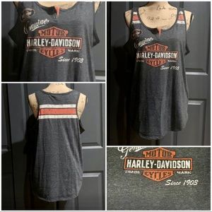 Large Harley Davidson Oil Can Tank